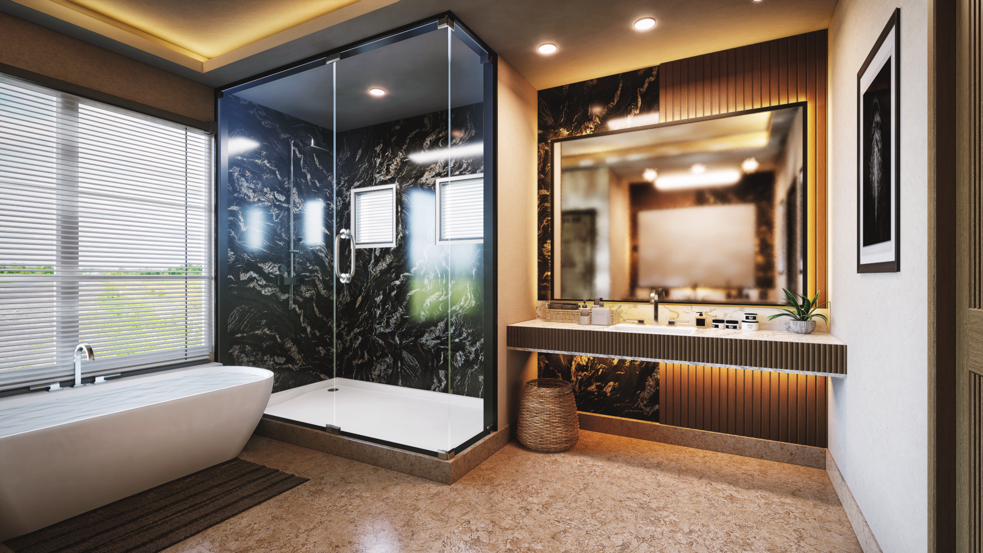 Masterful 3D Exterior Visualization companies: Elevating Luxury Home Spaces in Kharkiv, Ukraine | Yantram Architectural Design Studio-26