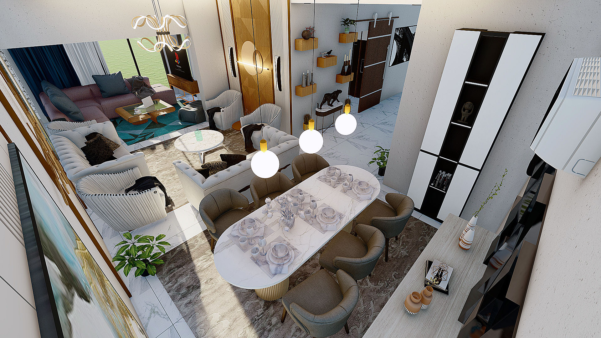 تصميم لوحده 200 متر بمصر-13