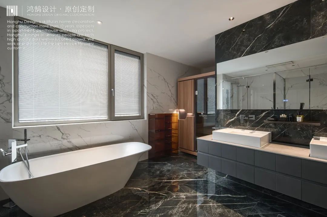 1000㎡别墅 | 星空影院+桑拿房的极致舒展。-53