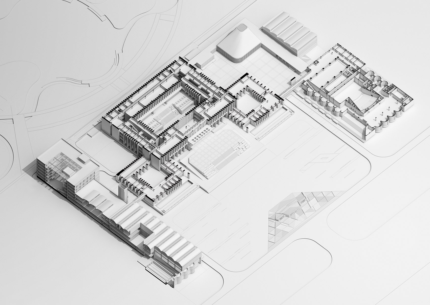 陕煤榆林化学厂前区丨中国榆林丨中国建筑设计研究院杨光团队-94