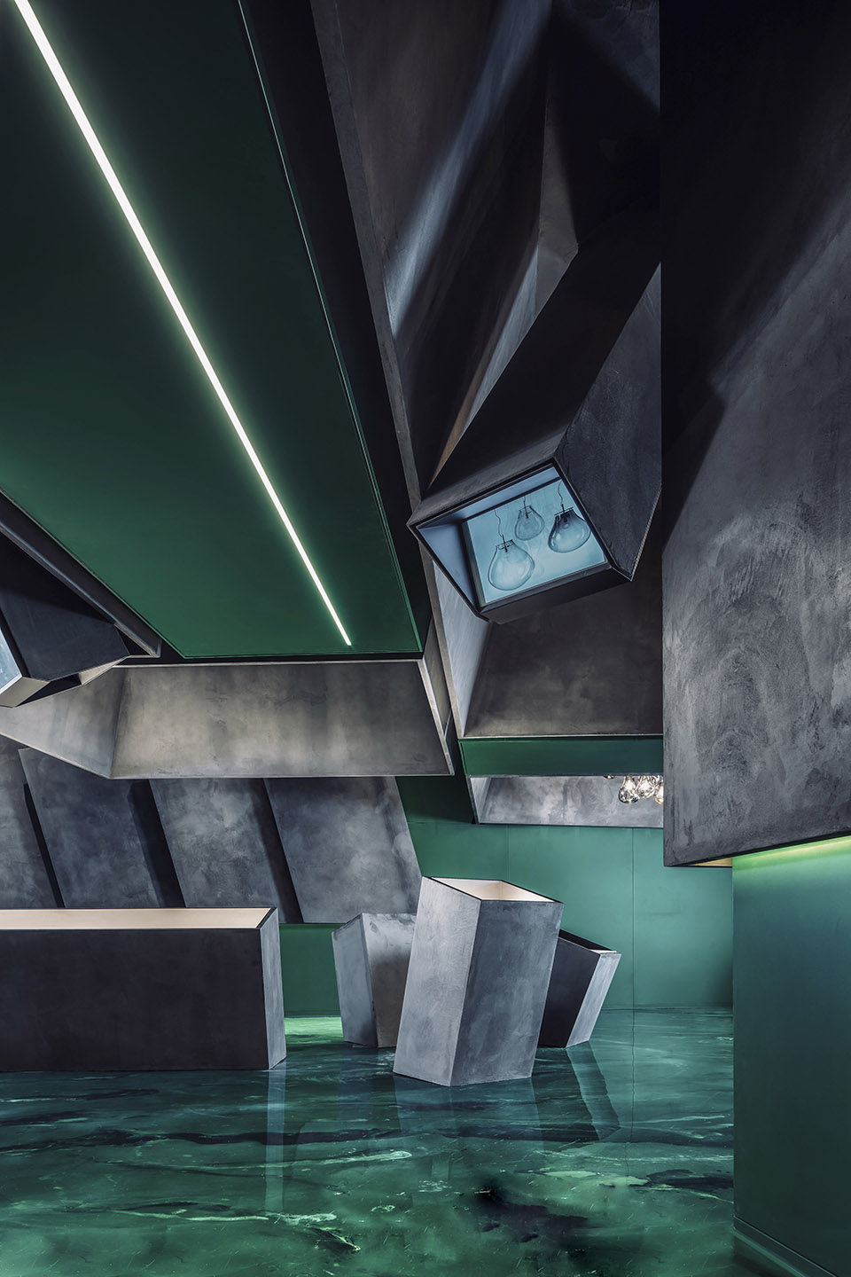 中山市绿豹灯饰品牌旗舰店空间设计丨中国中山-30