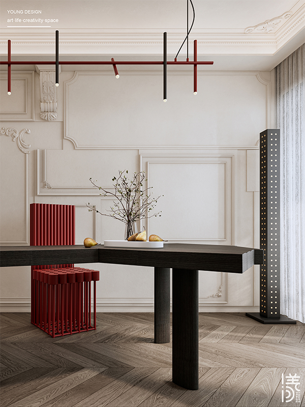 现代轻法式三代居丨深圳漾空间设计有限公司-54