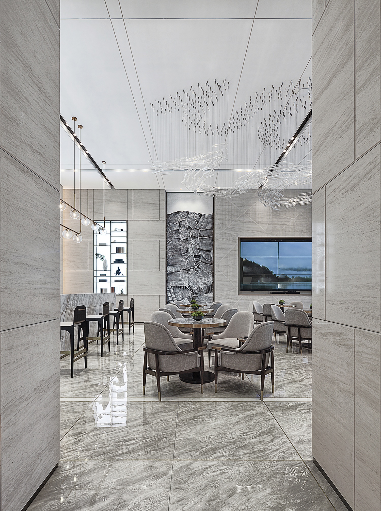 万象湖·售楼处丨中国惠州丨观复营造-18