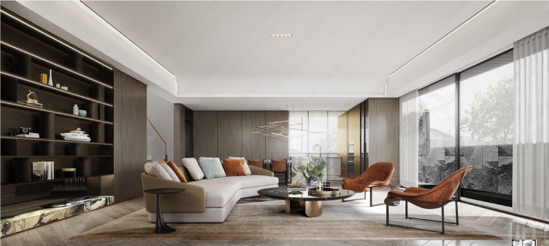 上叠·映湖 · 下叠·见山丨LSD-33