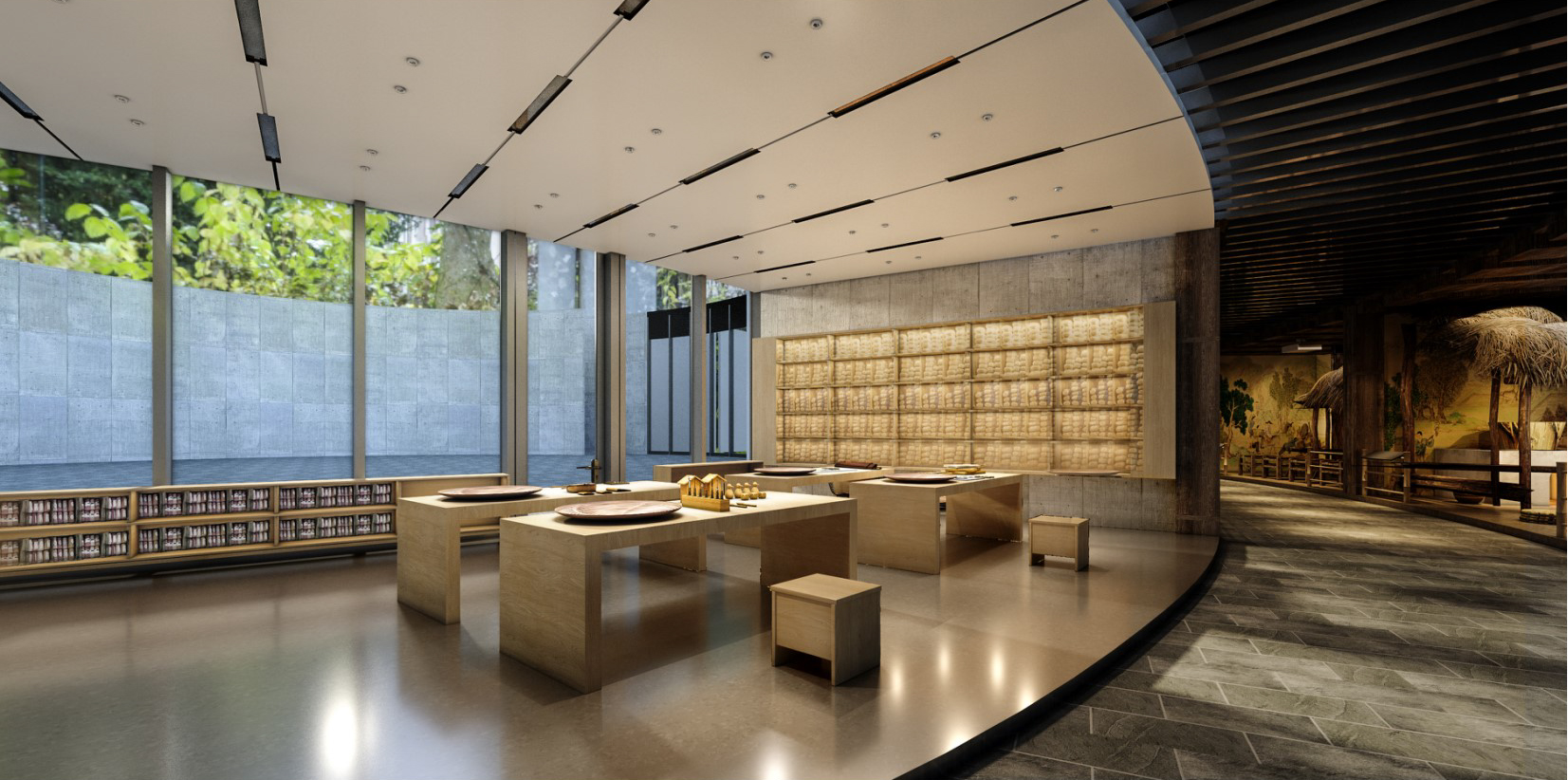 祁阳油茶博物馆体验区（二）2022年 设计施工-6