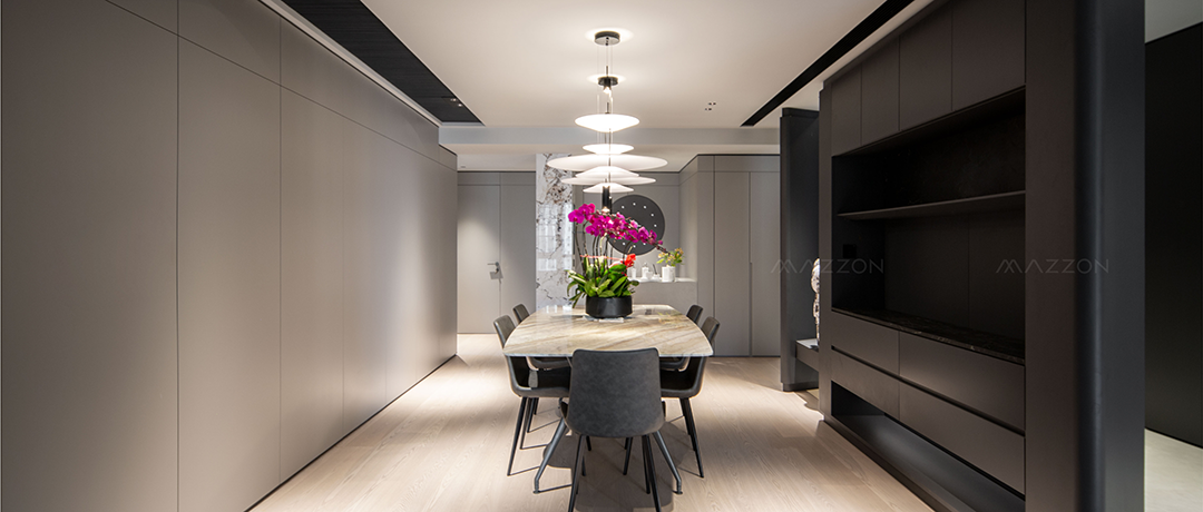 极简美学新演绎·门墙柜一体化定制设计丨MAZZON 玛森-84