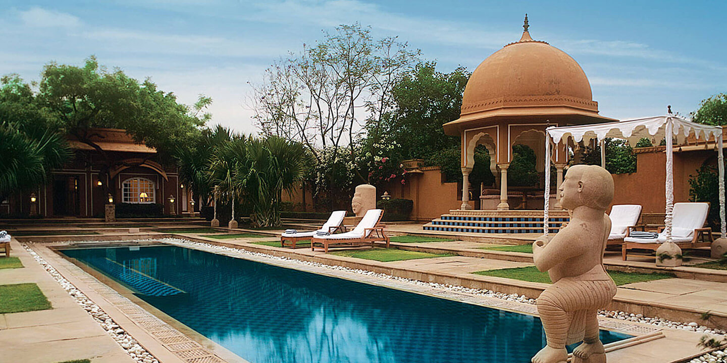 印度欧贝罗伊拉吉维斯度假村 the oberoi rajvilas,at jaipur,india by bensley-5