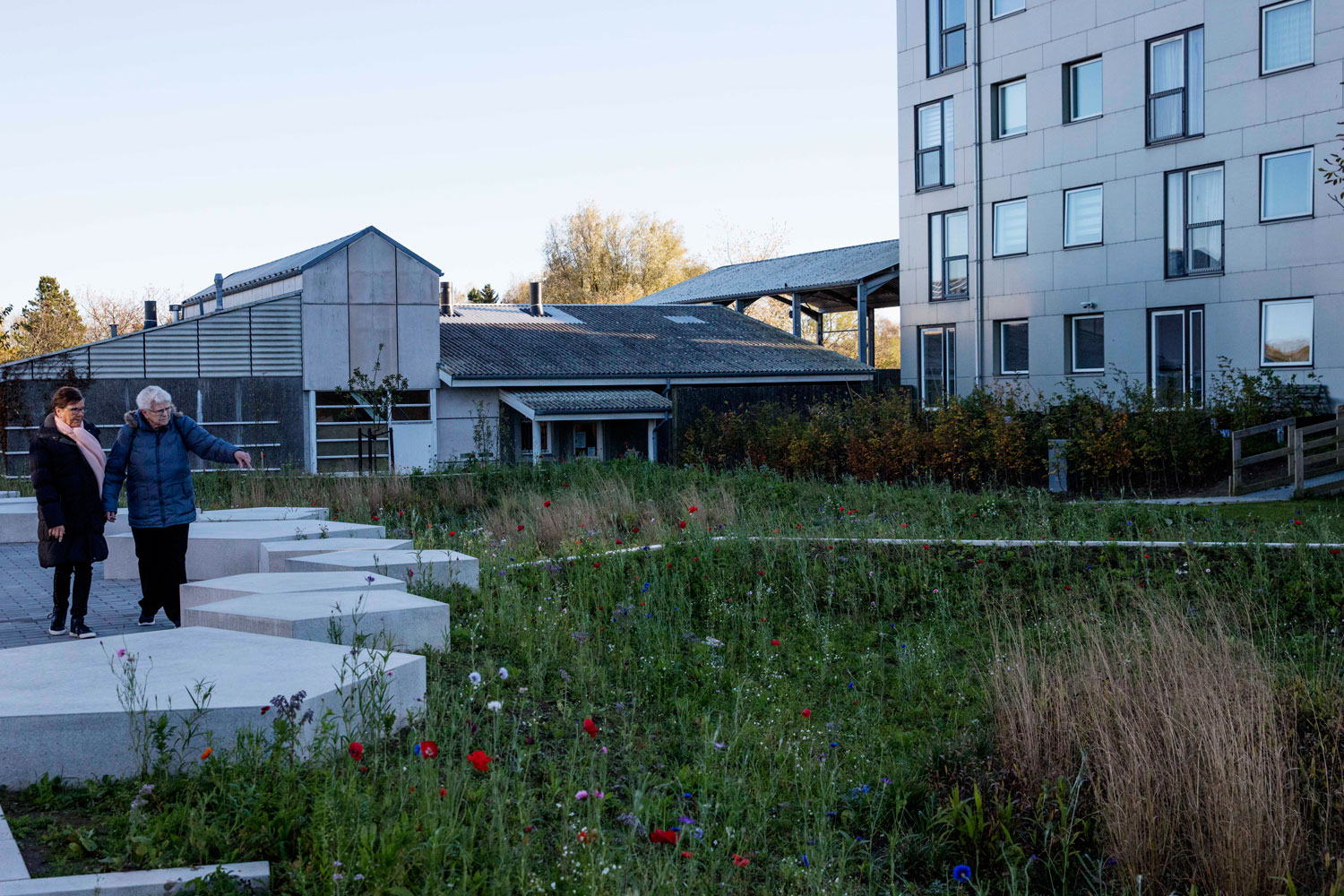 哥本哈根 Kokkedal 气候适应项目 | 水景公园与城市生活的完美融合-28