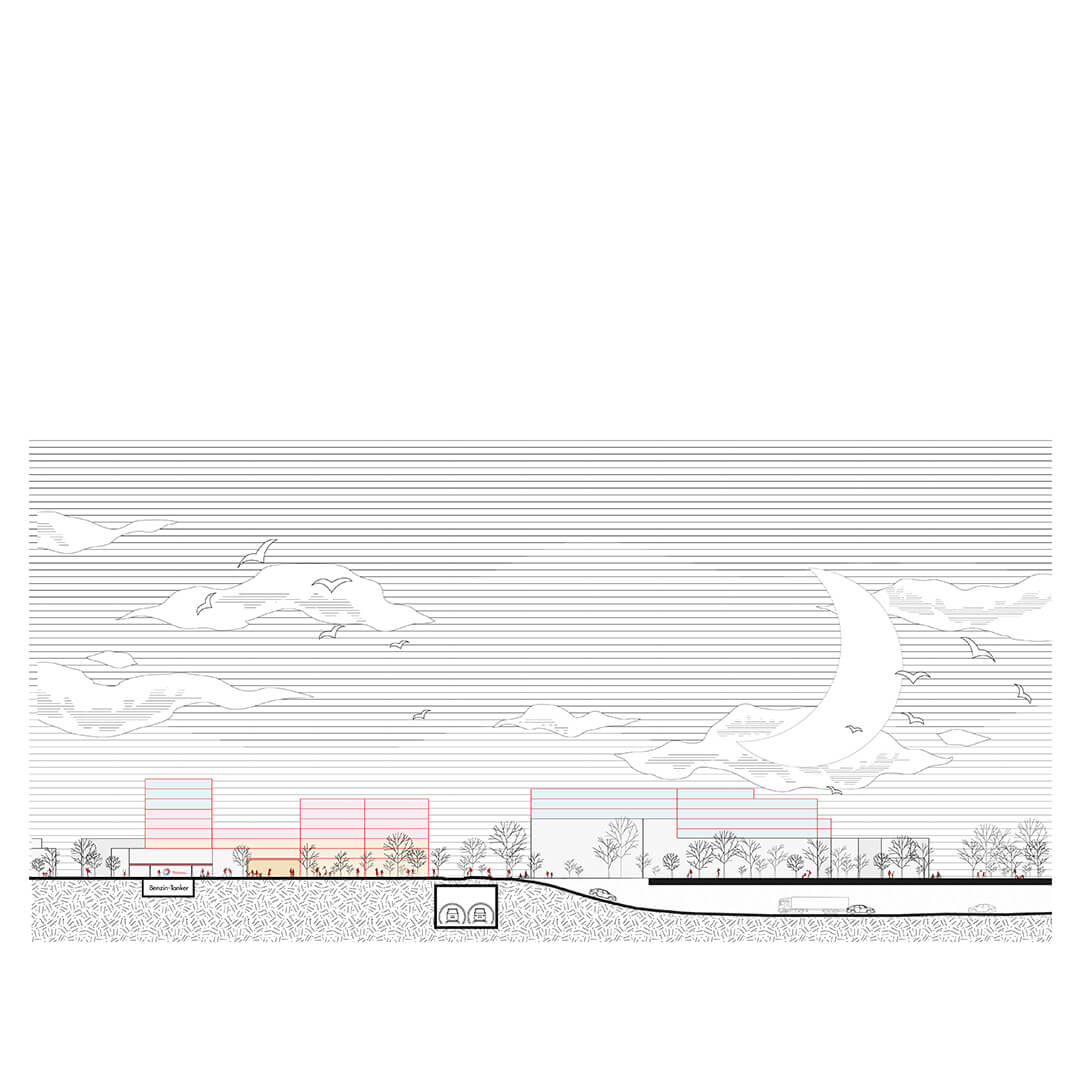 Milbertshofen城市宜居性改造项目丨德国慕尼黑丨Sam Hosseini,Laura Fleischhacker-13