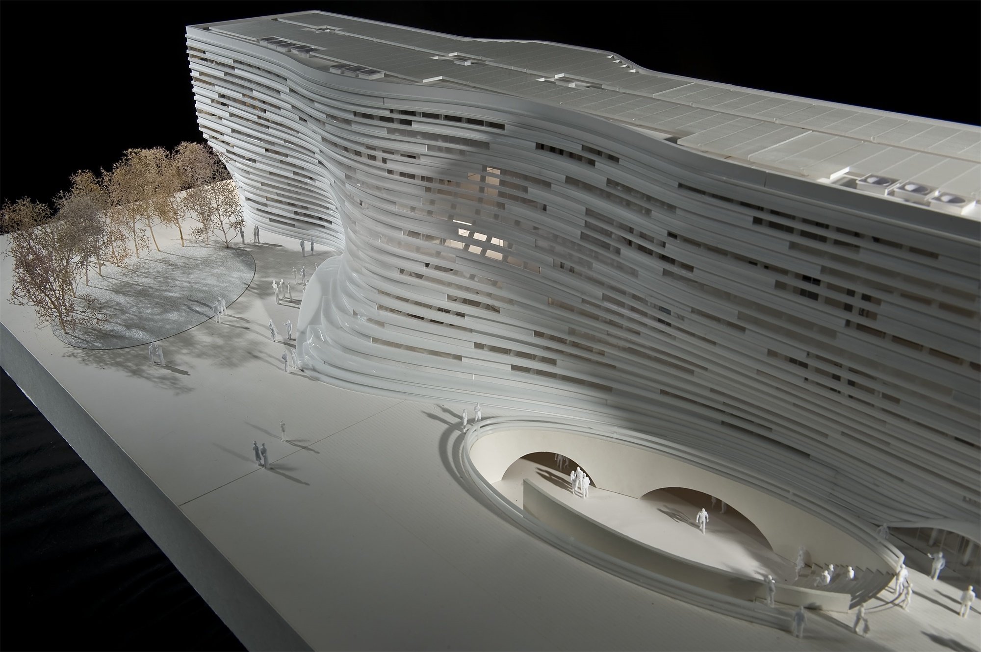 瓦莱达奥斯塔大学新校区 | 绿色智能冰山校园-30