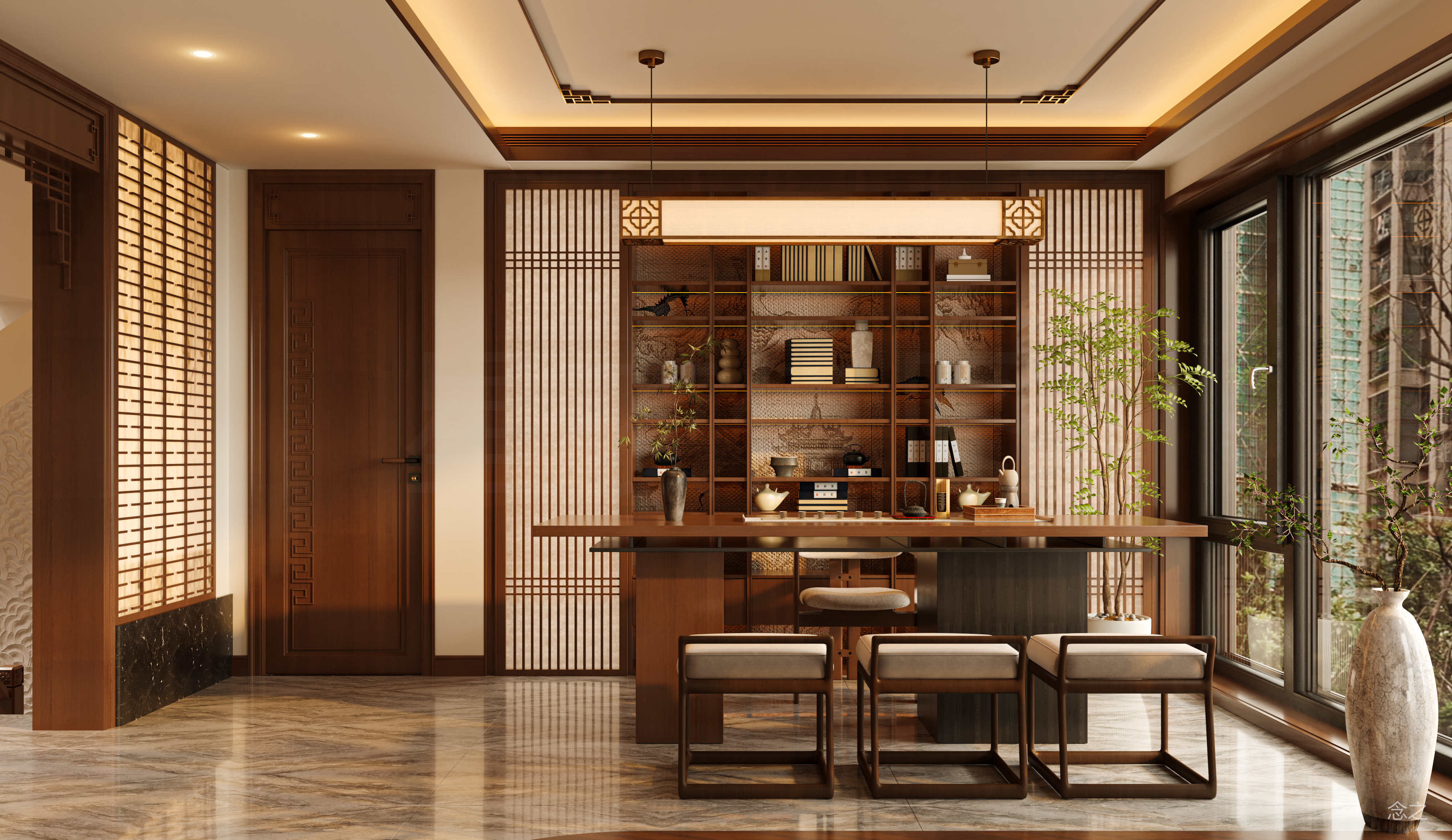 禅意中式  | 以简胜繁，东方美学盈满空间-6