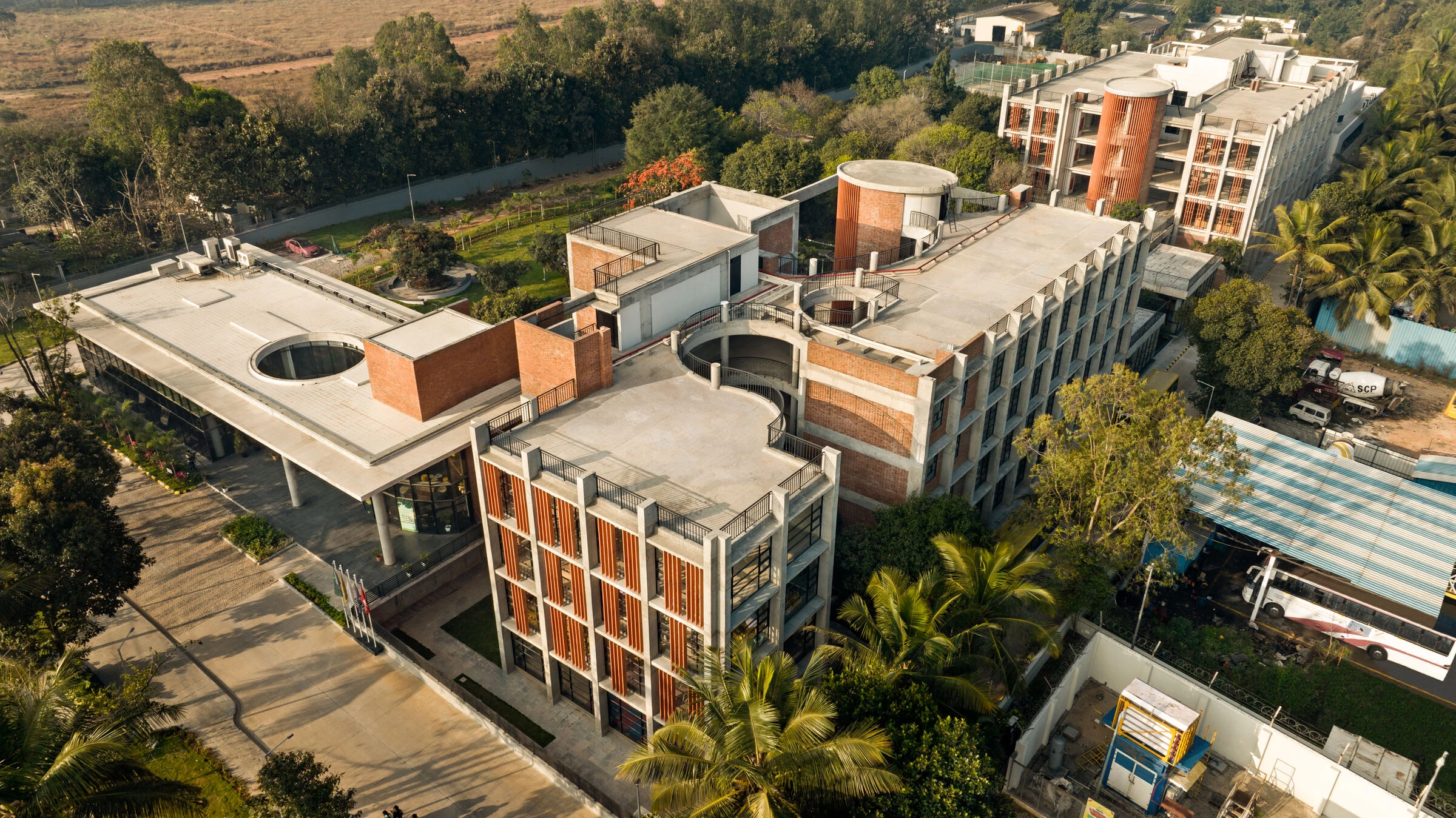 Euro School Bannerghatta 学校丨印度班加罗尔丨Vijay Gupta Architects-50