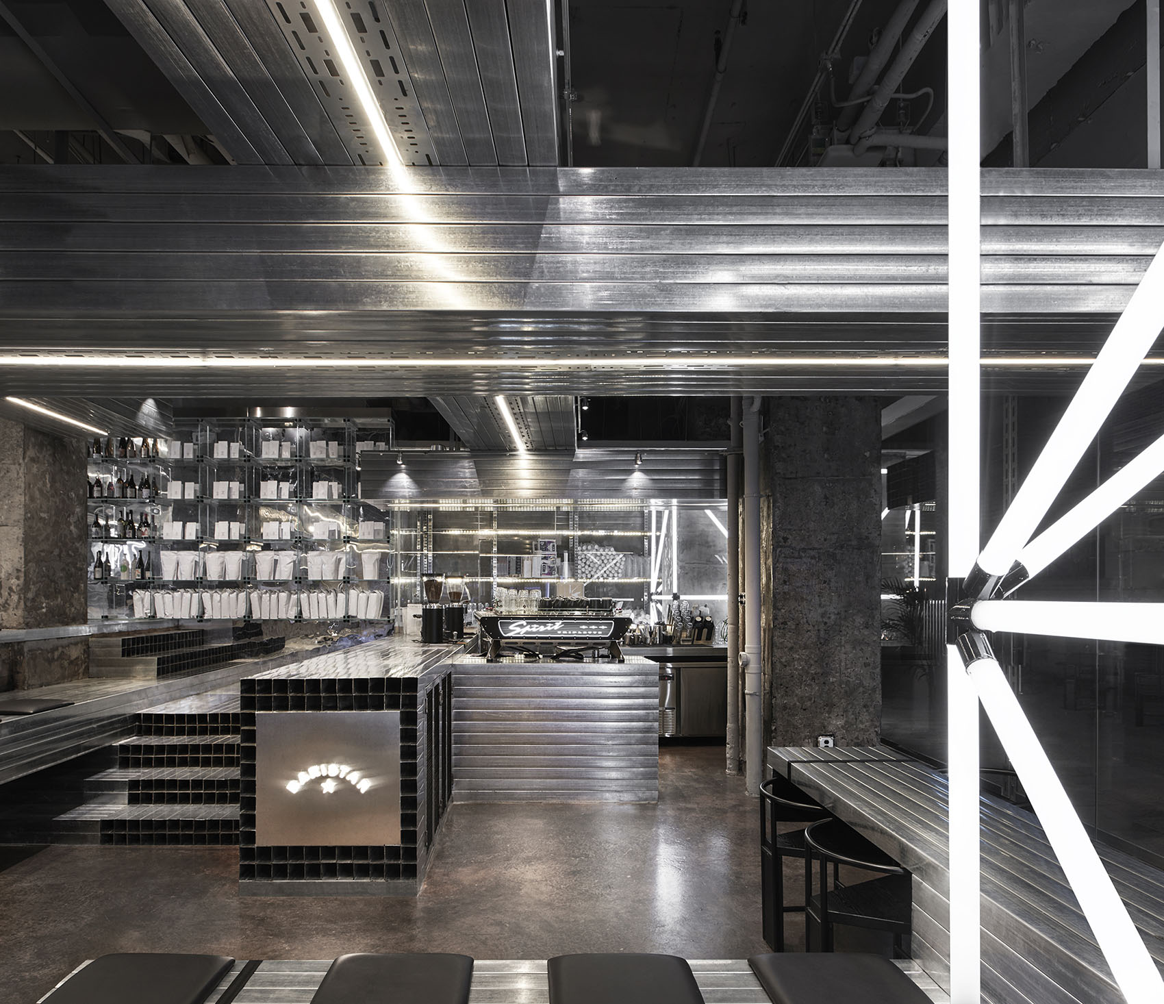 武汉BARISTAR咖啡店丨中国武汉丨odd设计事务所-10