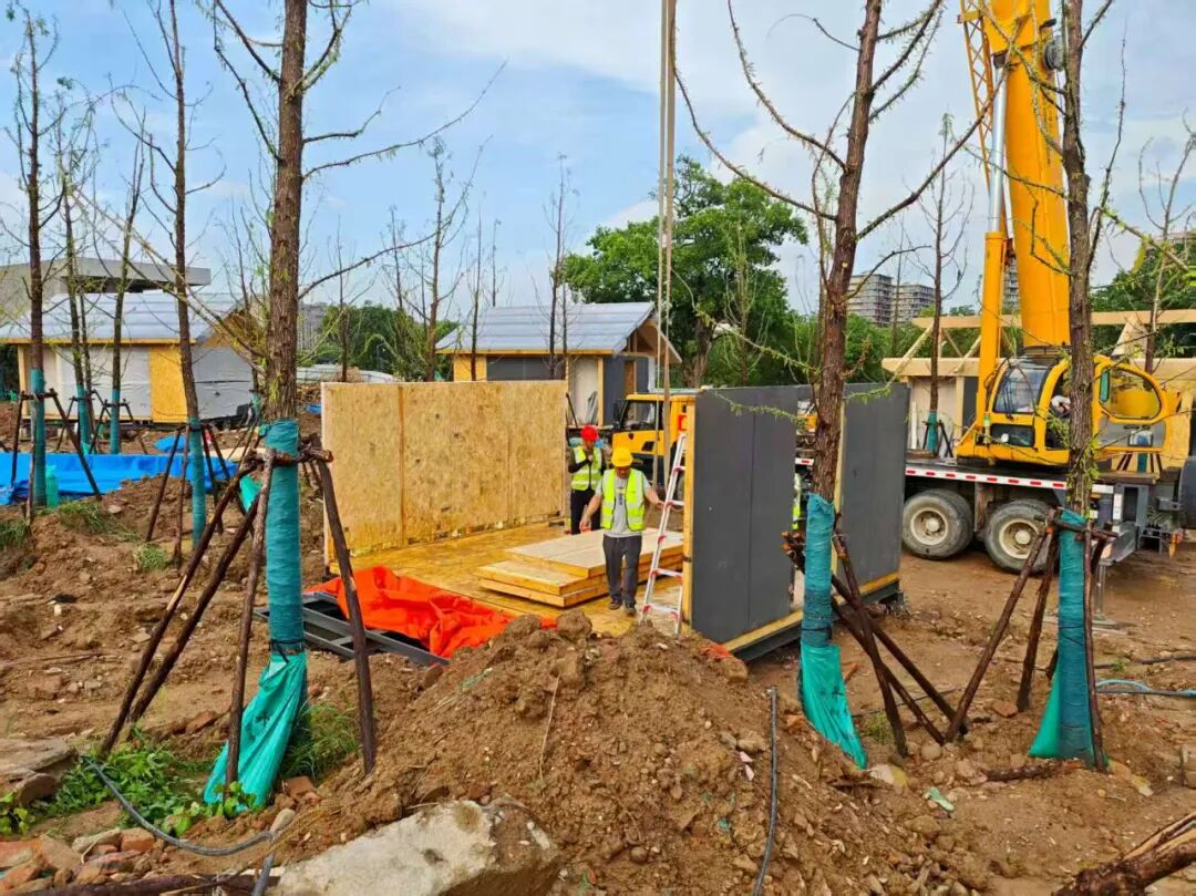 装配式木结构建筑-浙江古城文化旅游建设项目一期进行中......-17