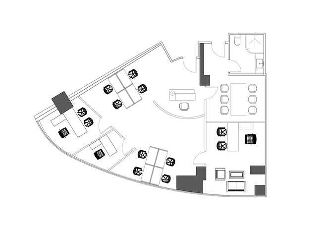 办公空间111平米装修案例-12