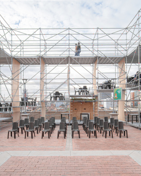 Bogotá 市 La Concordia 广场多功能户外剧场设计丨Colab19,SCA,Taller Architects