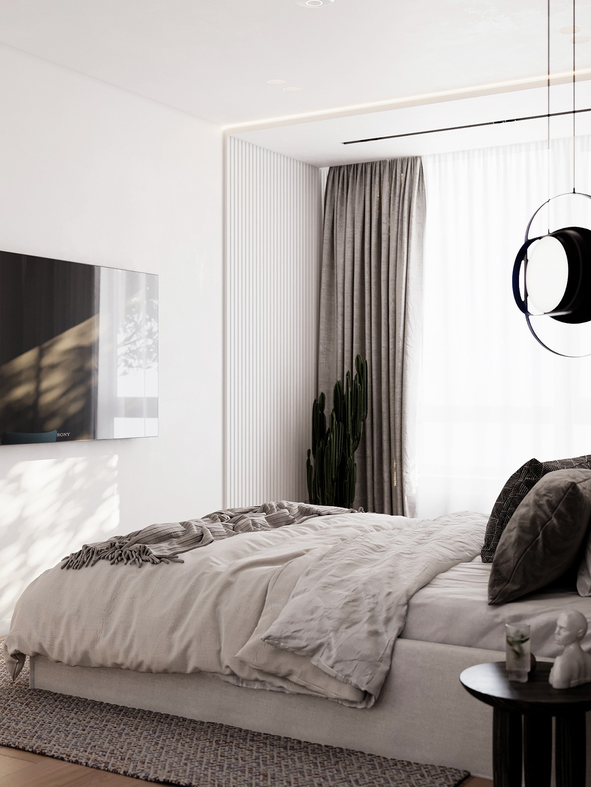 66平米 现代木质简约风！-12