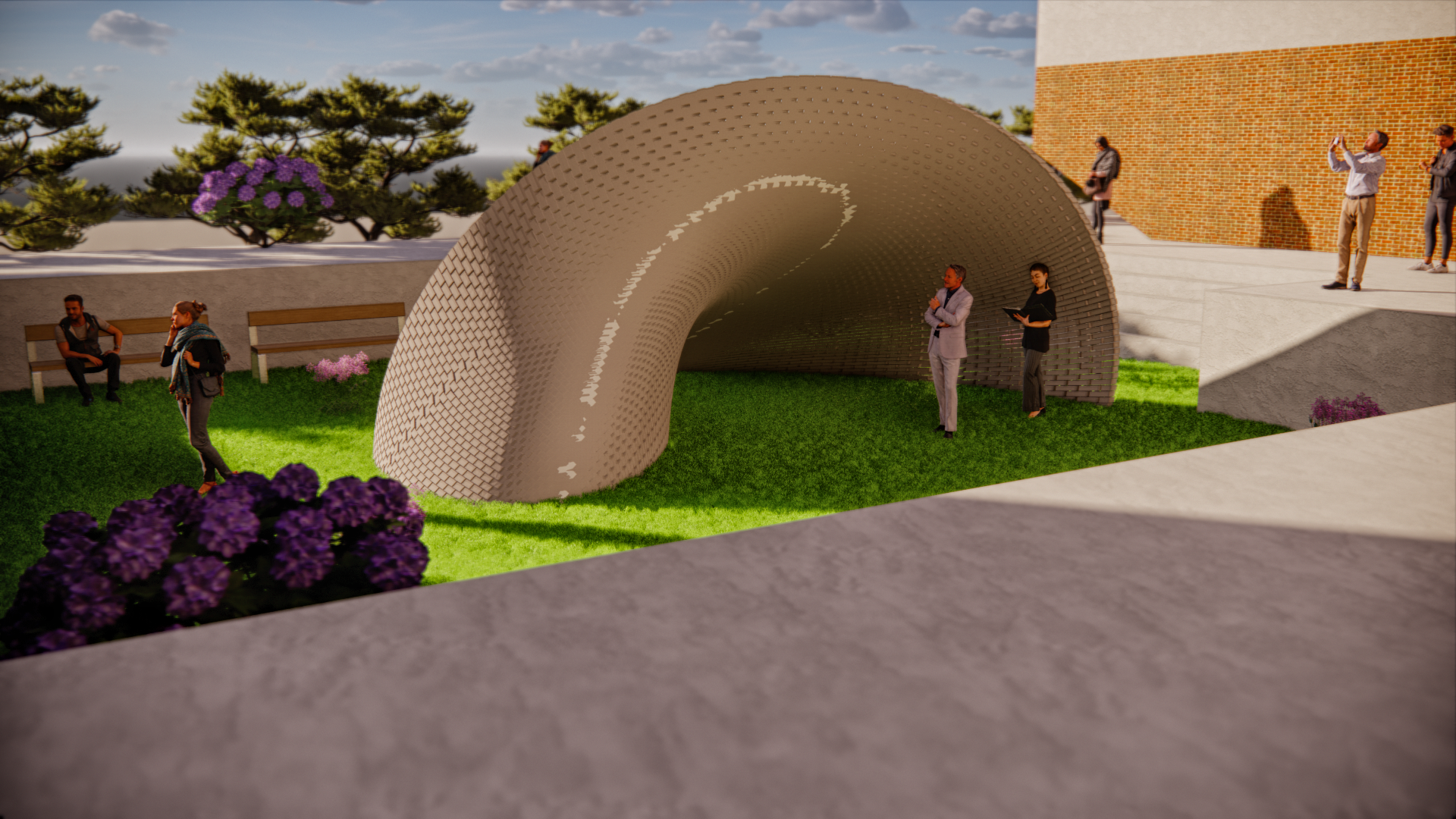 Modeling of the Built Environment I Innovation Kiosk.-7