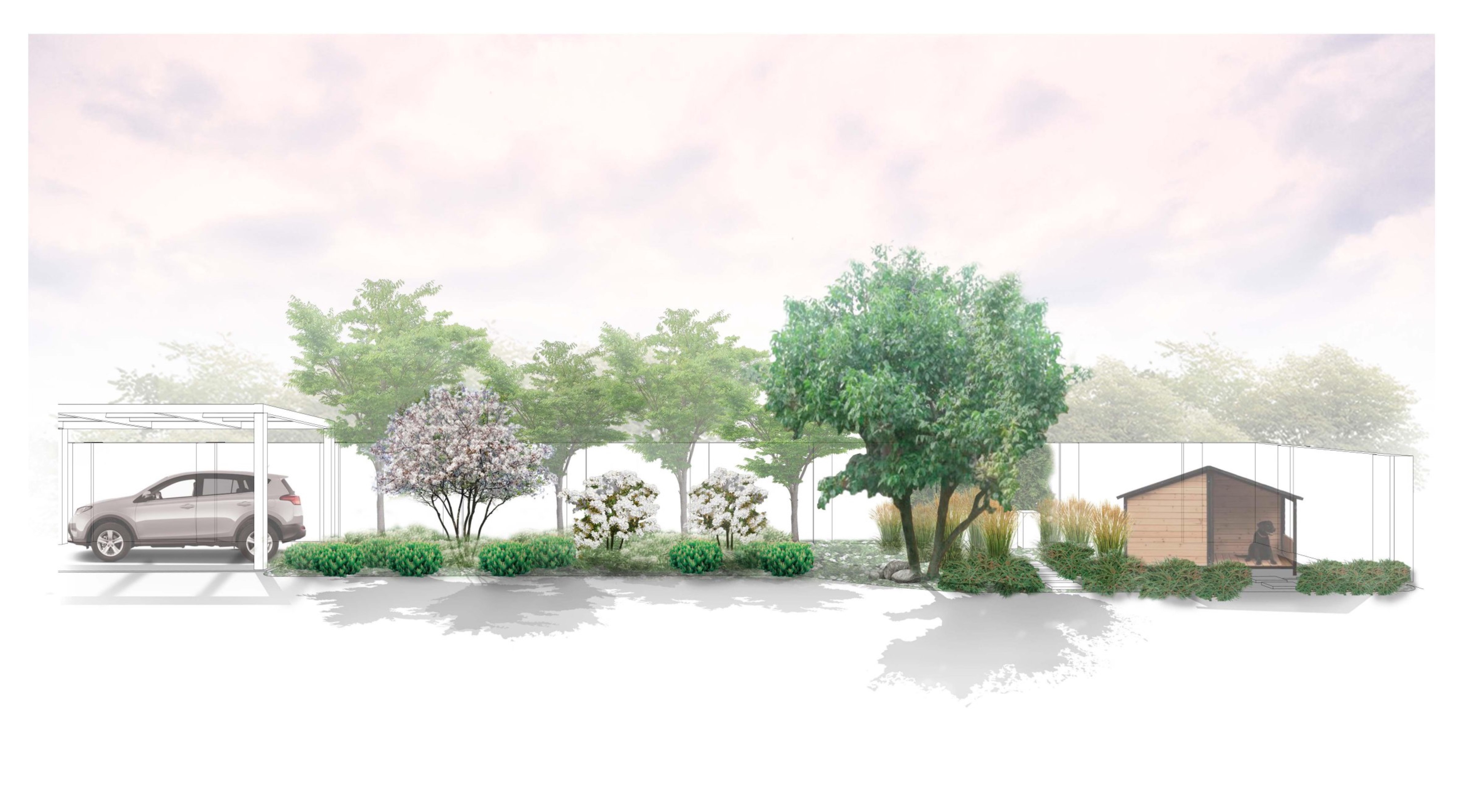 带温室的私家花园丨乌克兰基辅-15