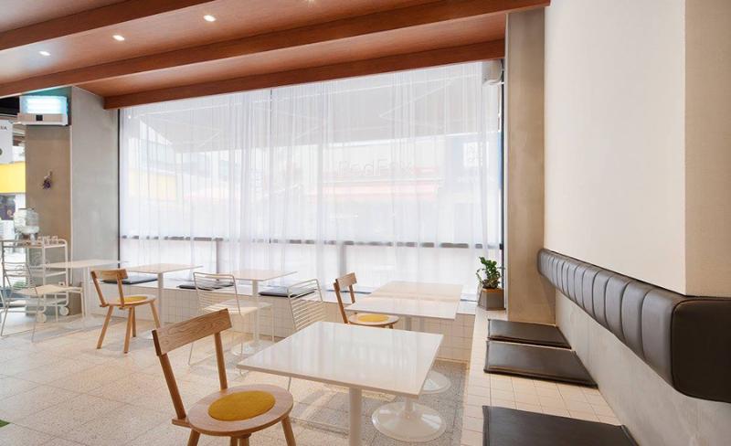 温馨舒适，30 坪咖啡厅的简约设计-12