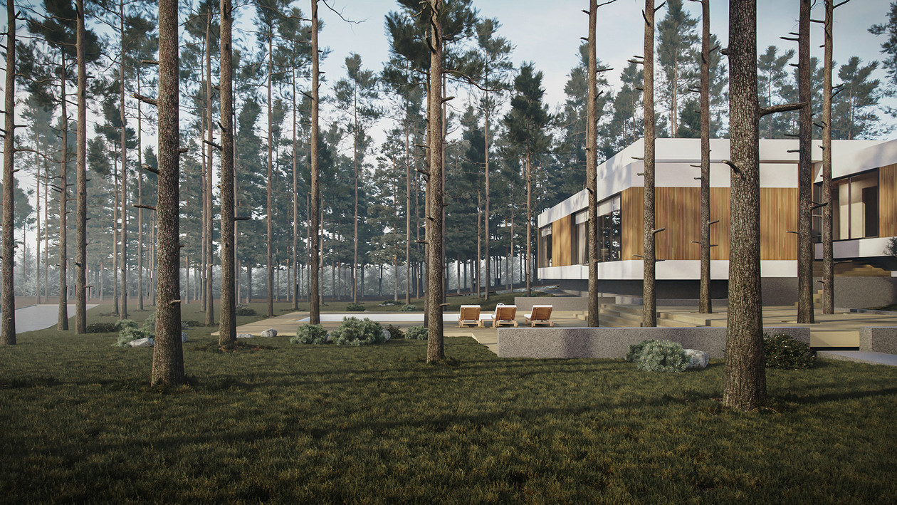 乡村别墅装修设计案例-15