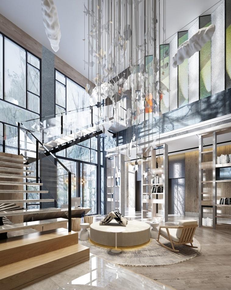 仙界福尘般的海上度假别墅设计-20