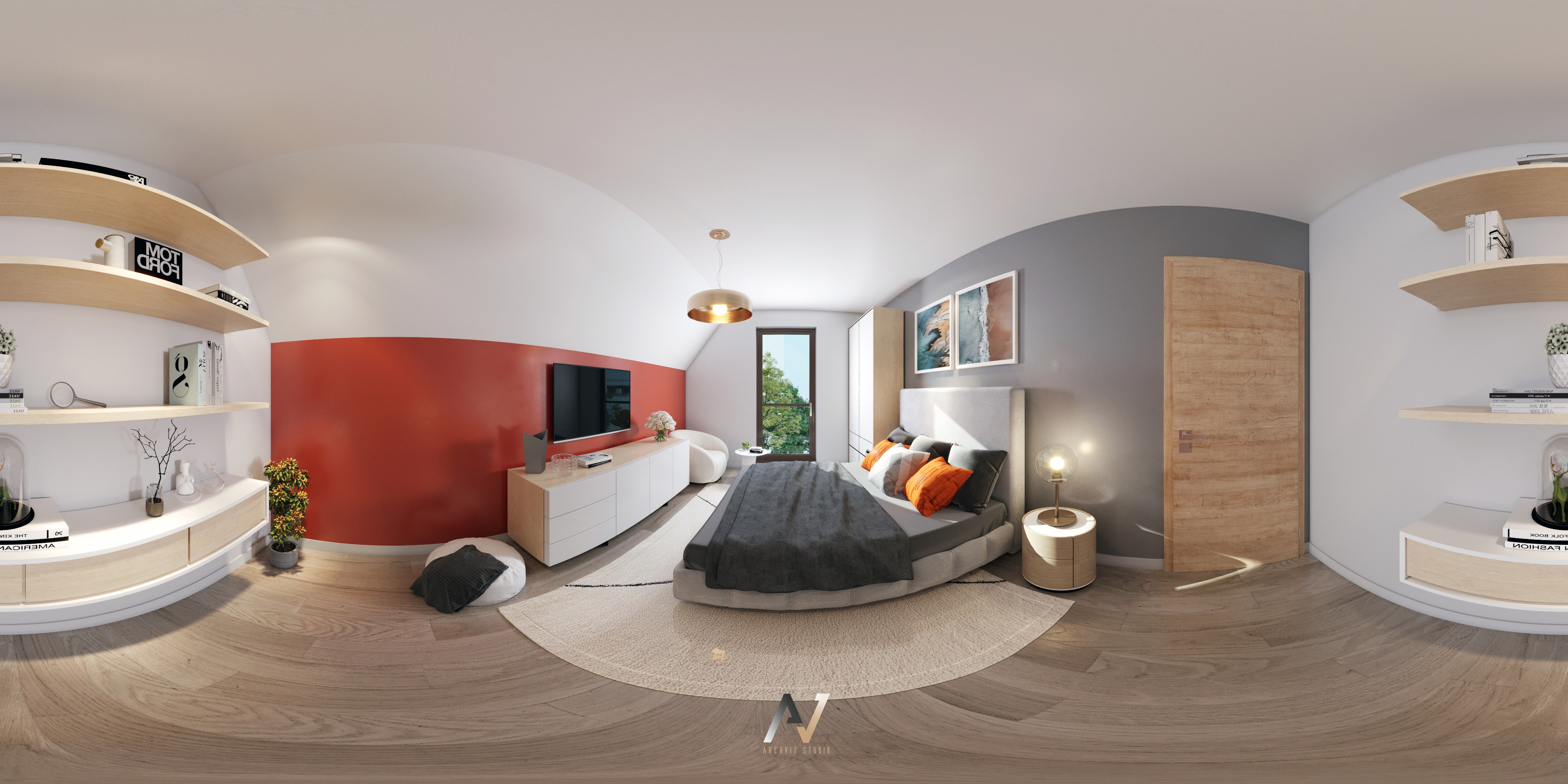 Arc Vauven Building | 360 interior renderings-10