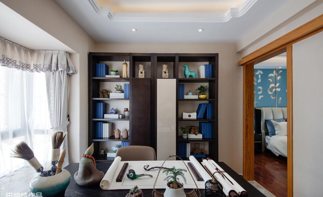 新中式风格家居设计 | 方界设计丨平层丨荏苒岁月,山水相宜-32