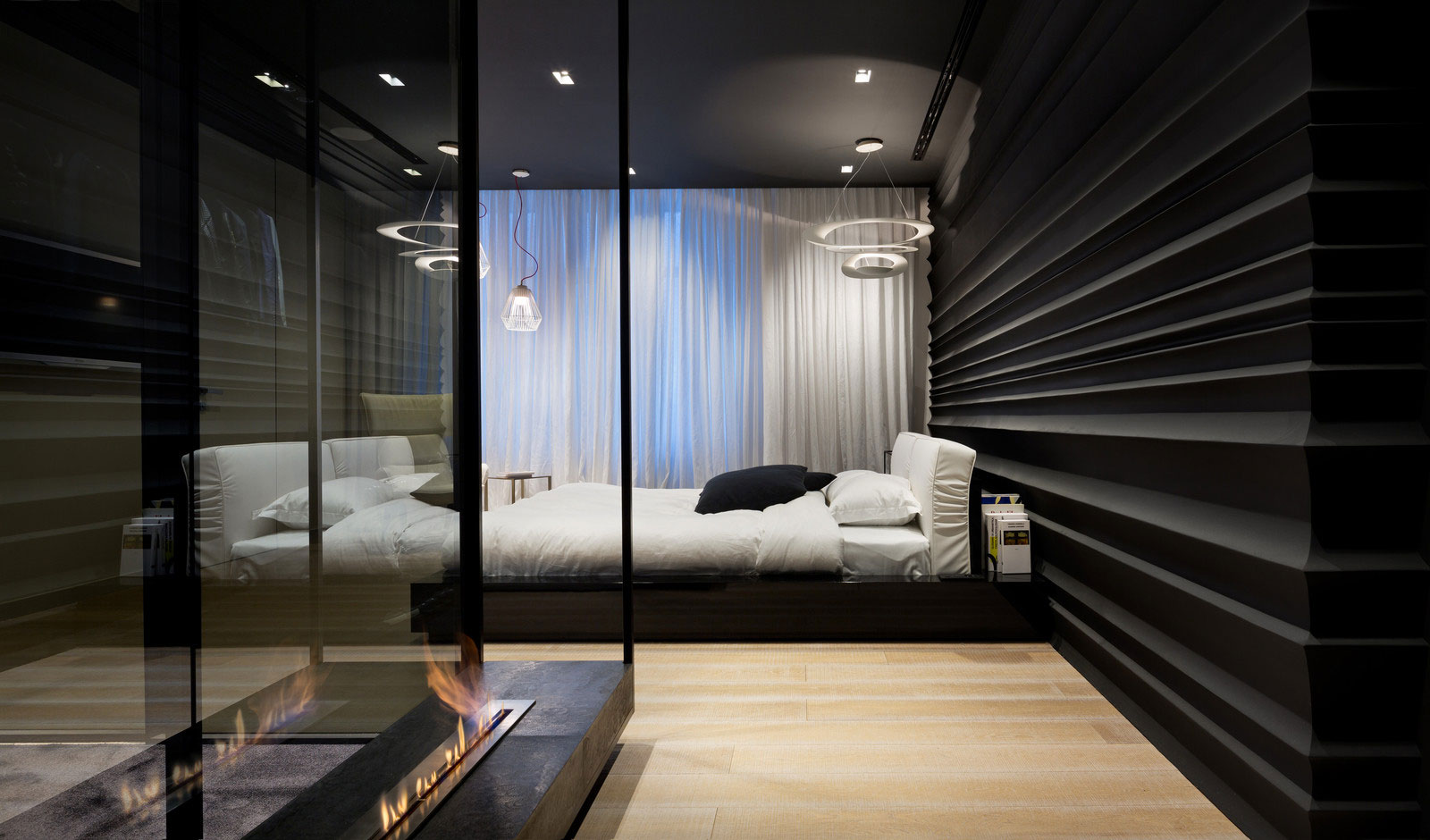 黑白艺术公寓——莱拉·卡塔索诺瓦为一对年轻夫妇打造-22