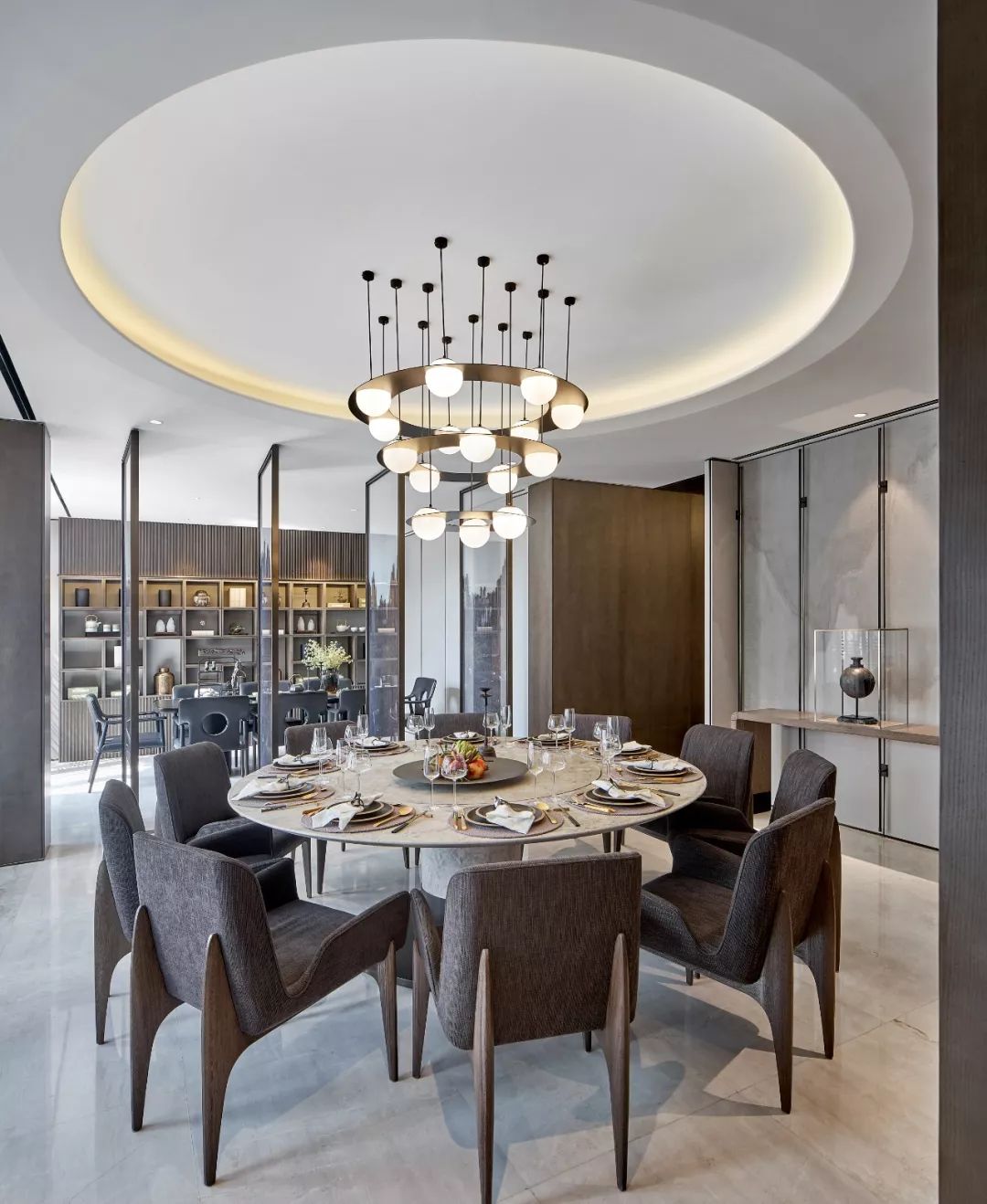 无间新作  摩登东方—苏州桃花源会所：倚水庭院，静泊时光-19