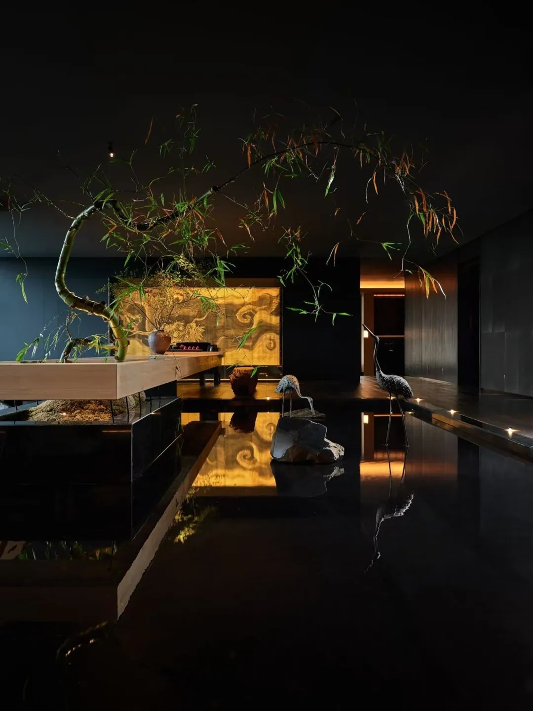 鸣辉正本料理宁波东部店丨中国宁波丨李一设计师事务所-17