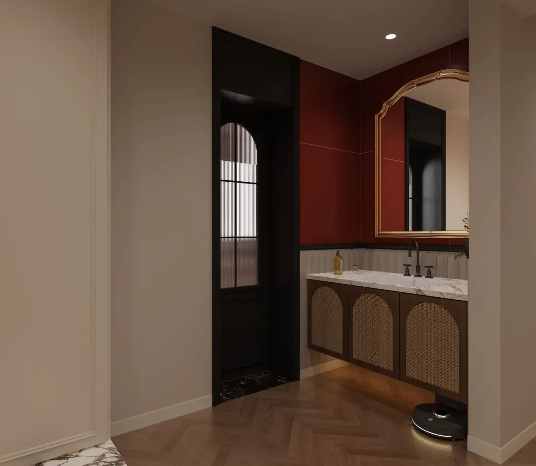 ECORN·徐汇140㎡轻法中古丨拆解错层难题！让每个空间在错落中各得其所...-92