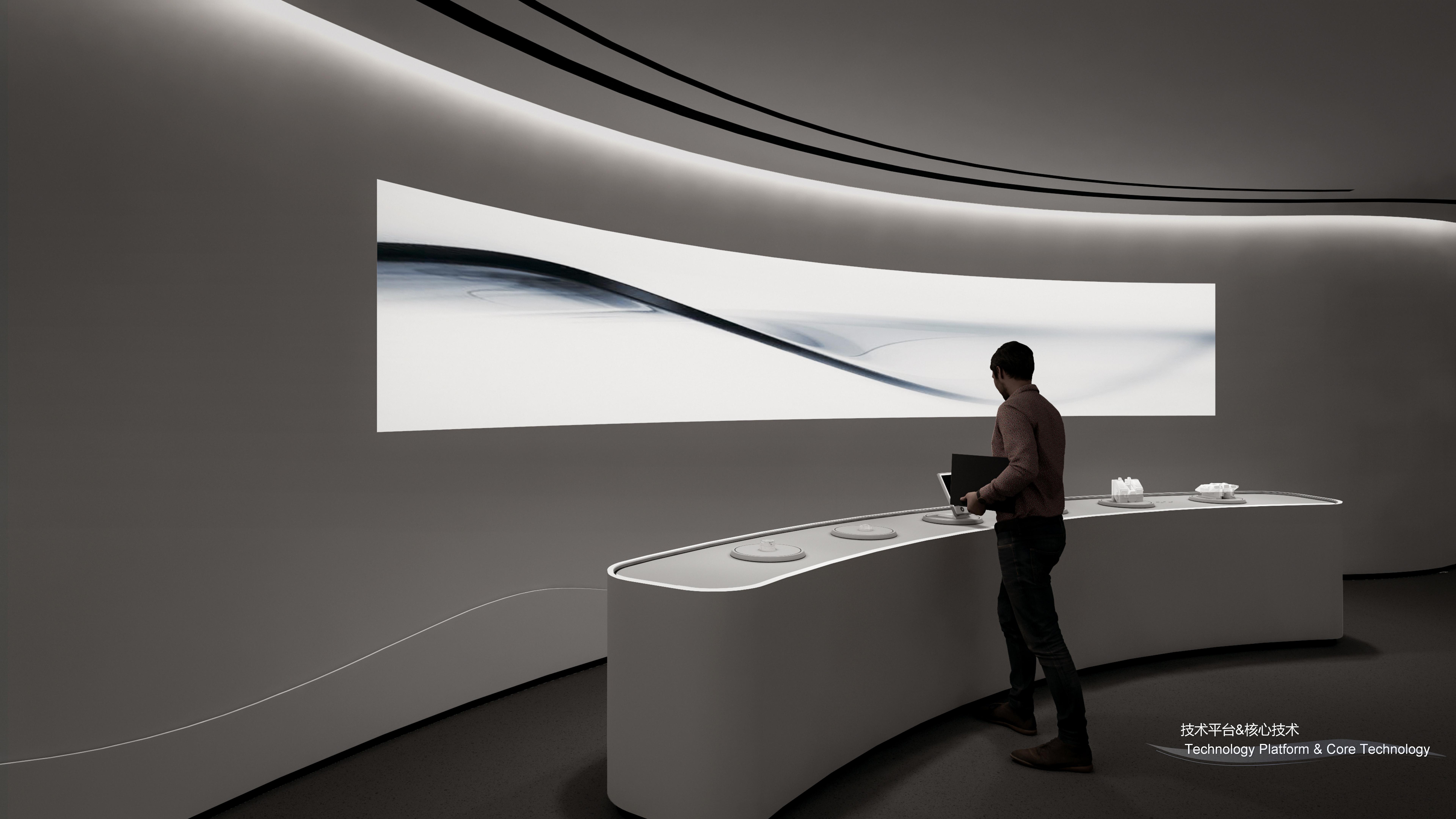 科瑞技术总部展厅  设计方案-9