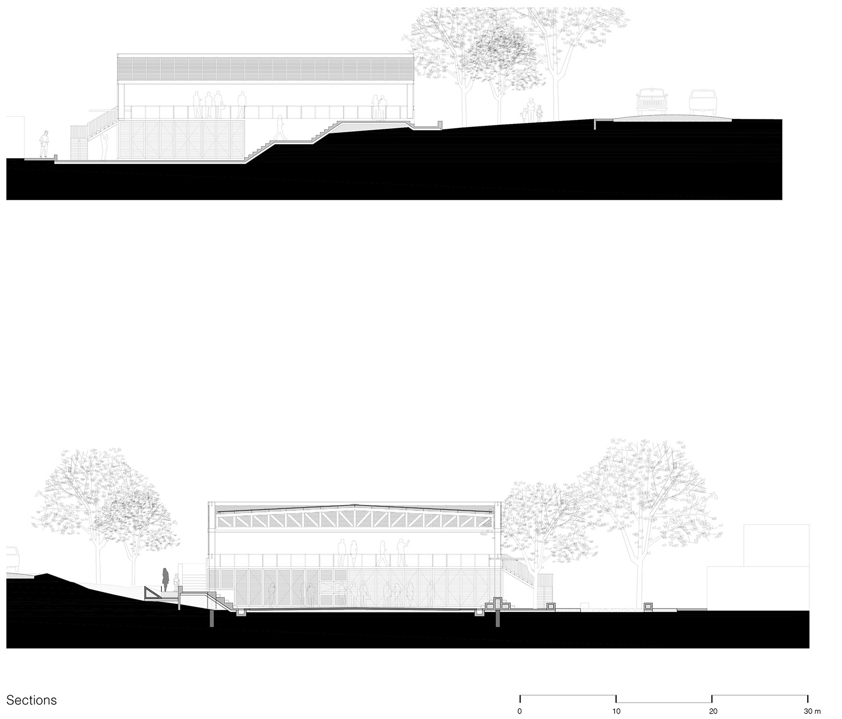 Los Mangos社区中心,墨西哥 / Entorno y Contexto-59