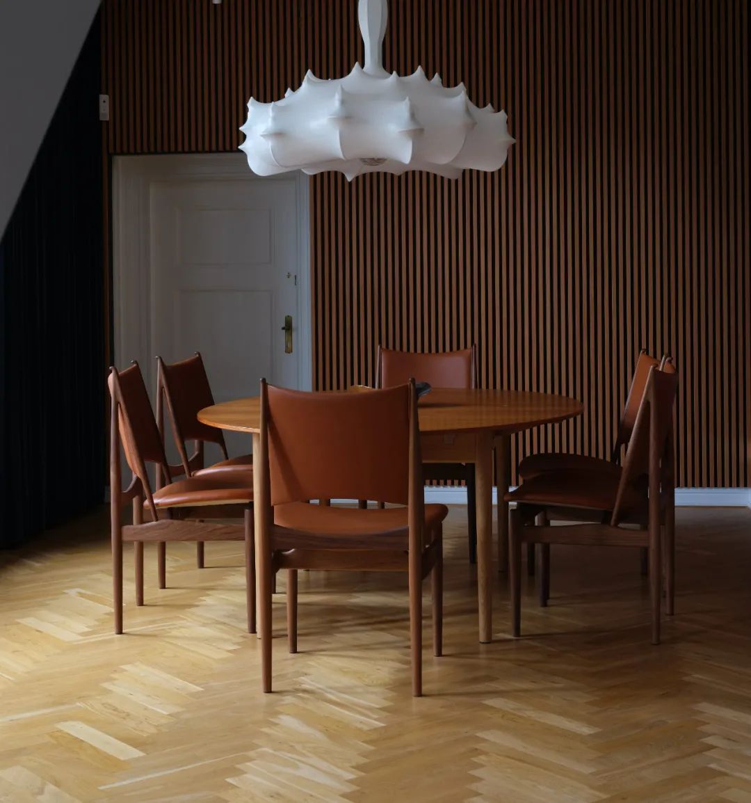 Finn Juhl 设计的奢华银桌-15