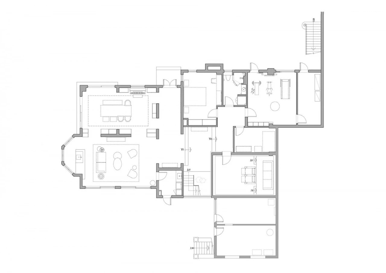 亦鉴设计 | 上海浦东·绿洲千岛花园550m2 私宅-37