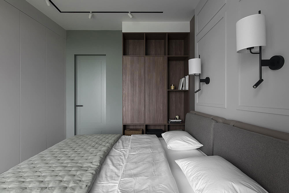 基辅现代公寓的优雅内饰设计-14