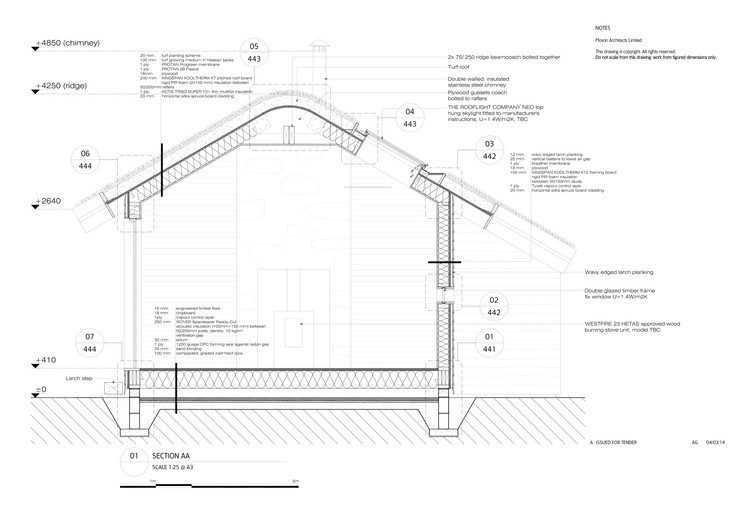 苏格兰高地上的木质避世小屋-10