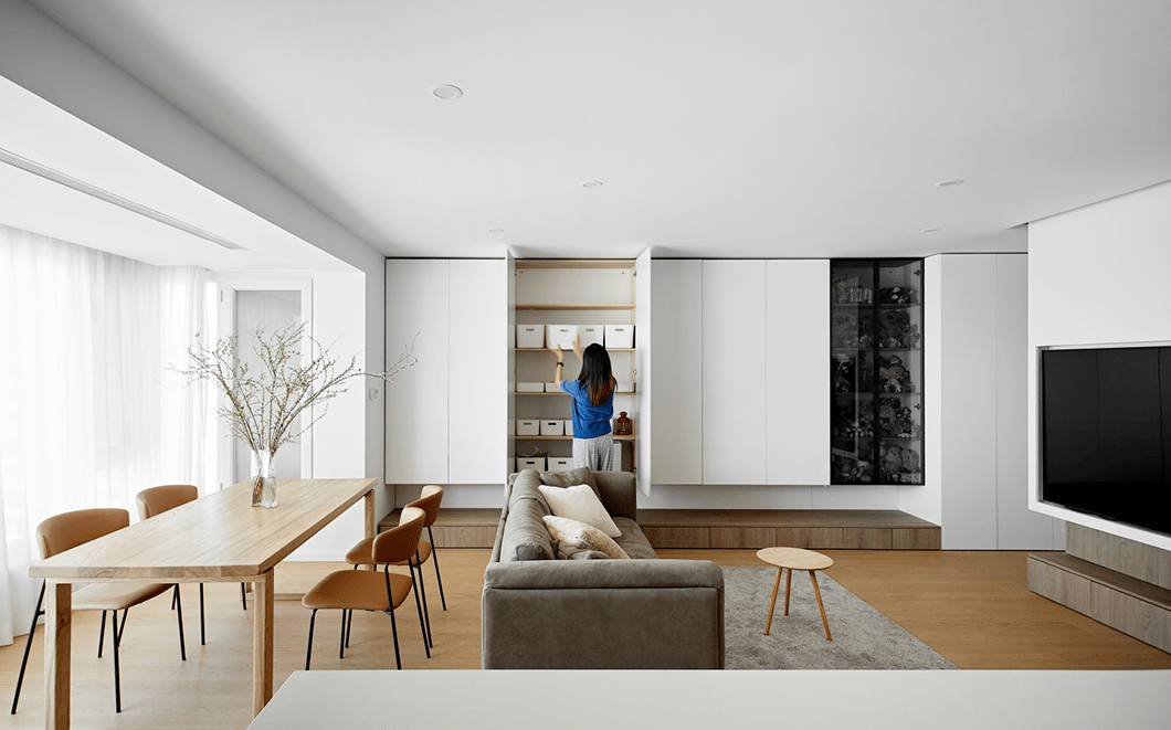 100㎡简约公寓丨辰境设计,界末空间设计-21