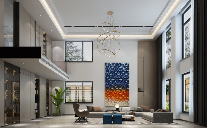 400平现代私宅别墅-2