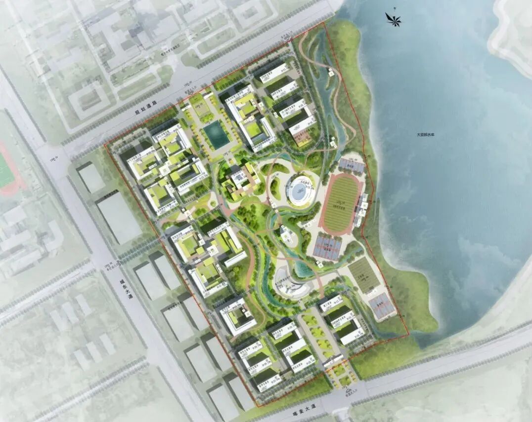 冰川湿地间的绿意回响——喀什大学东城校区南扩校区项目-25