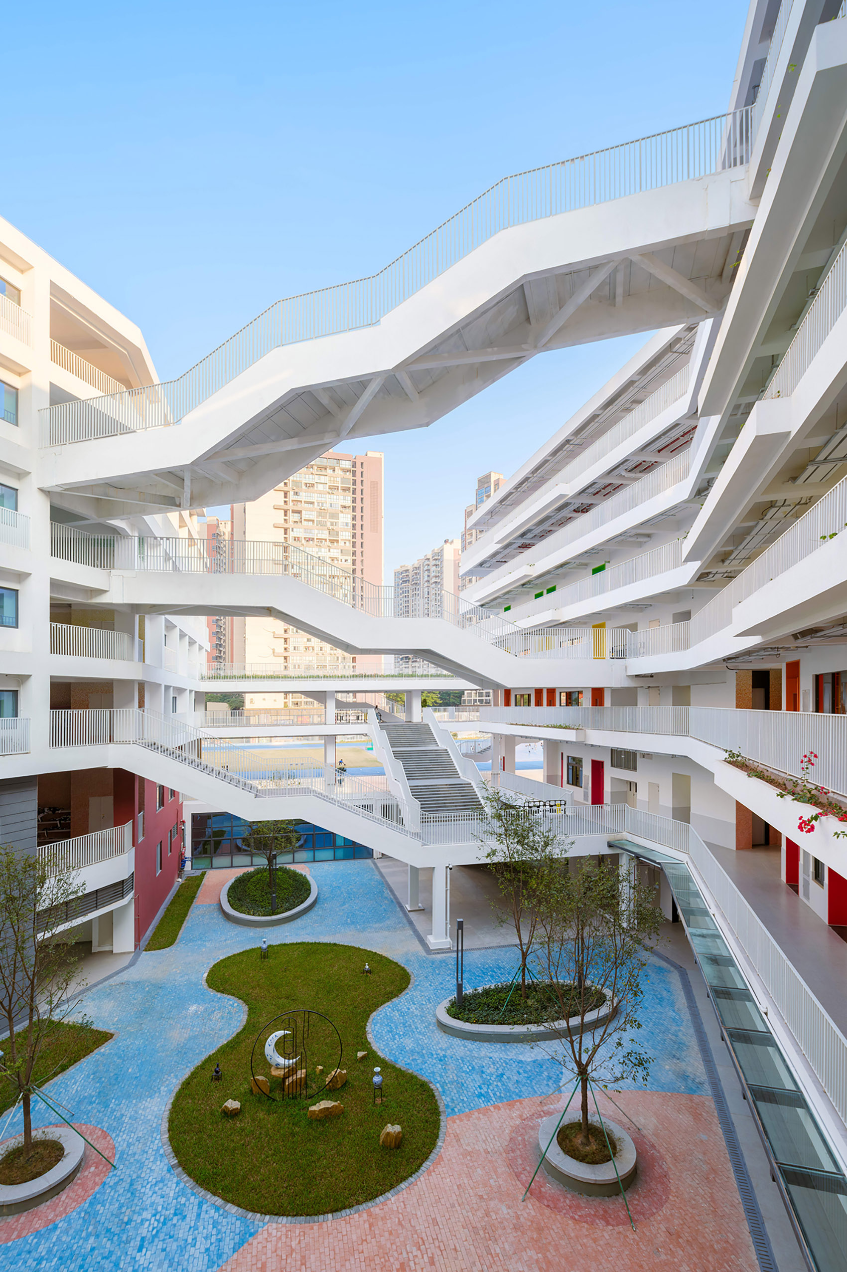 深圳市龙华区外国语学校福城校区丨中国深圳丨深圳大学建筑设计研究院有限公司“钟中 + 钟波涛”工作室-57