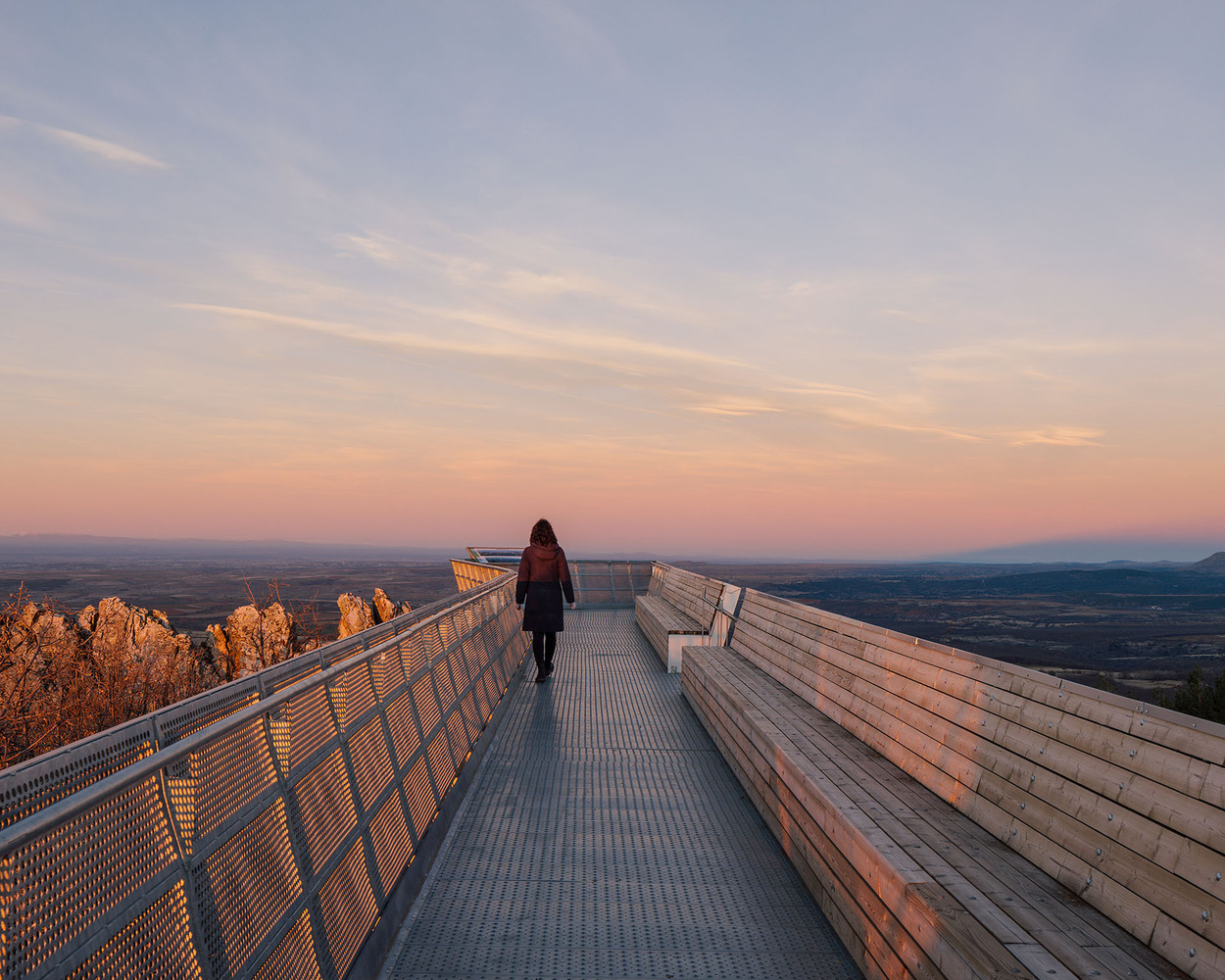 Peñas Llanas 观景台改造丨西班牙卡斯蒂利亚丨Lopez Lopez-41