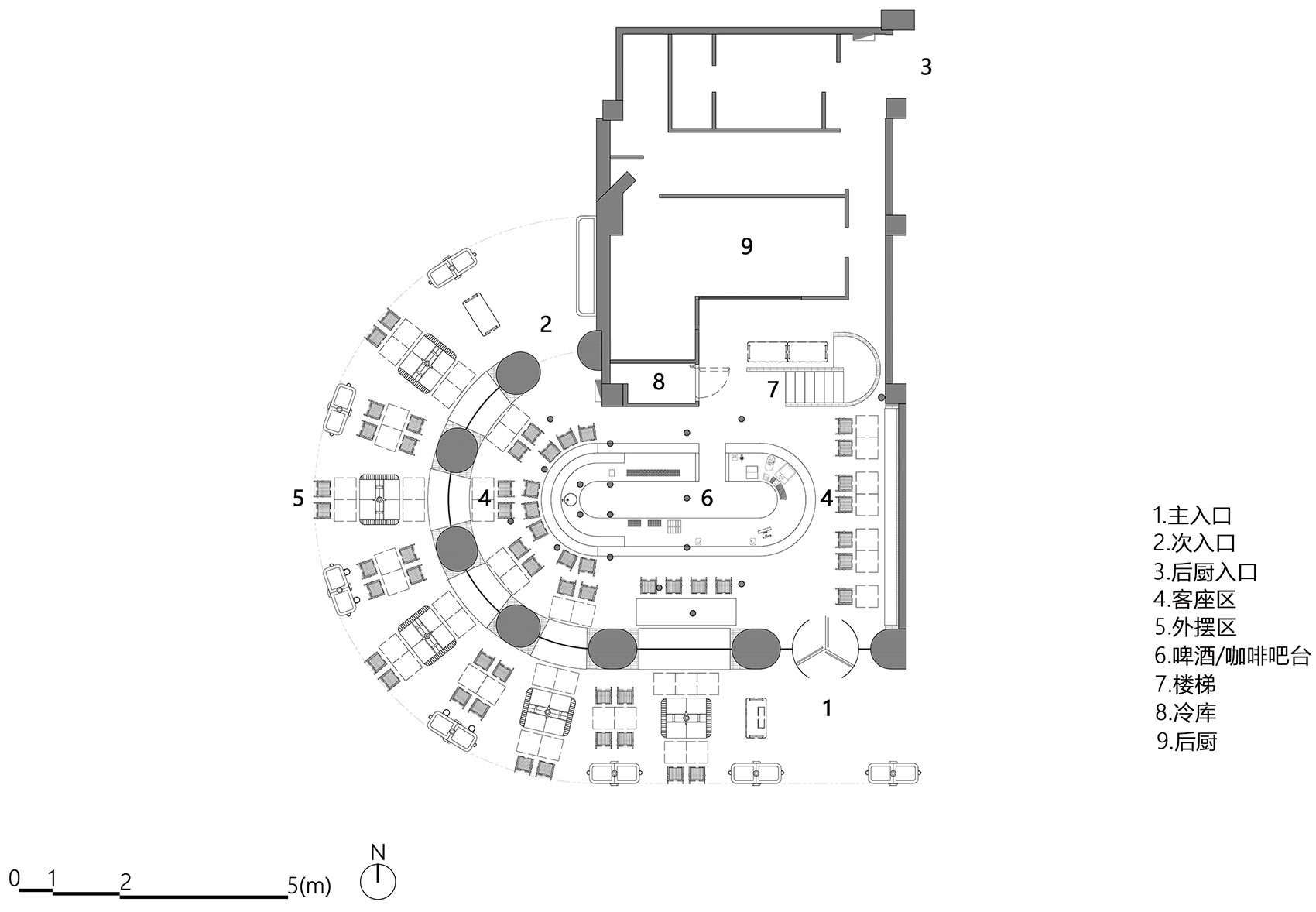 下酒·烧烤小酒馆（望京店）丨中国北京丨空间站建筑师事务所-16