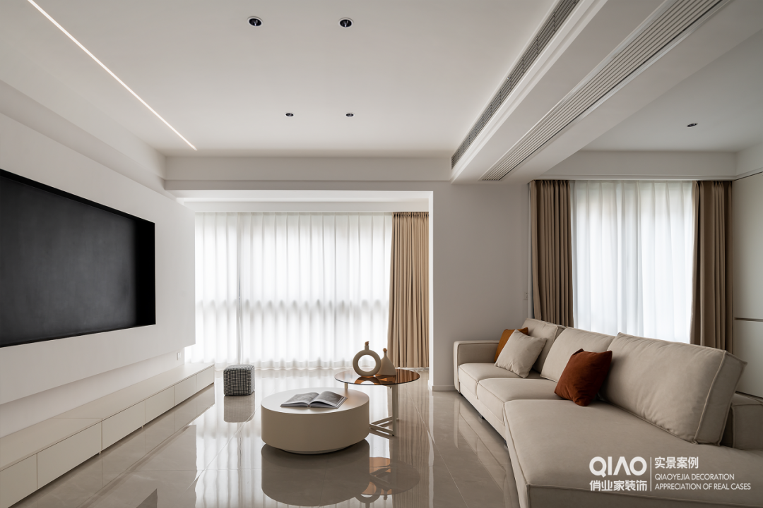 【实景】一拆一改竖厅秒变大横厅，超大落地窗更显通透感！-35