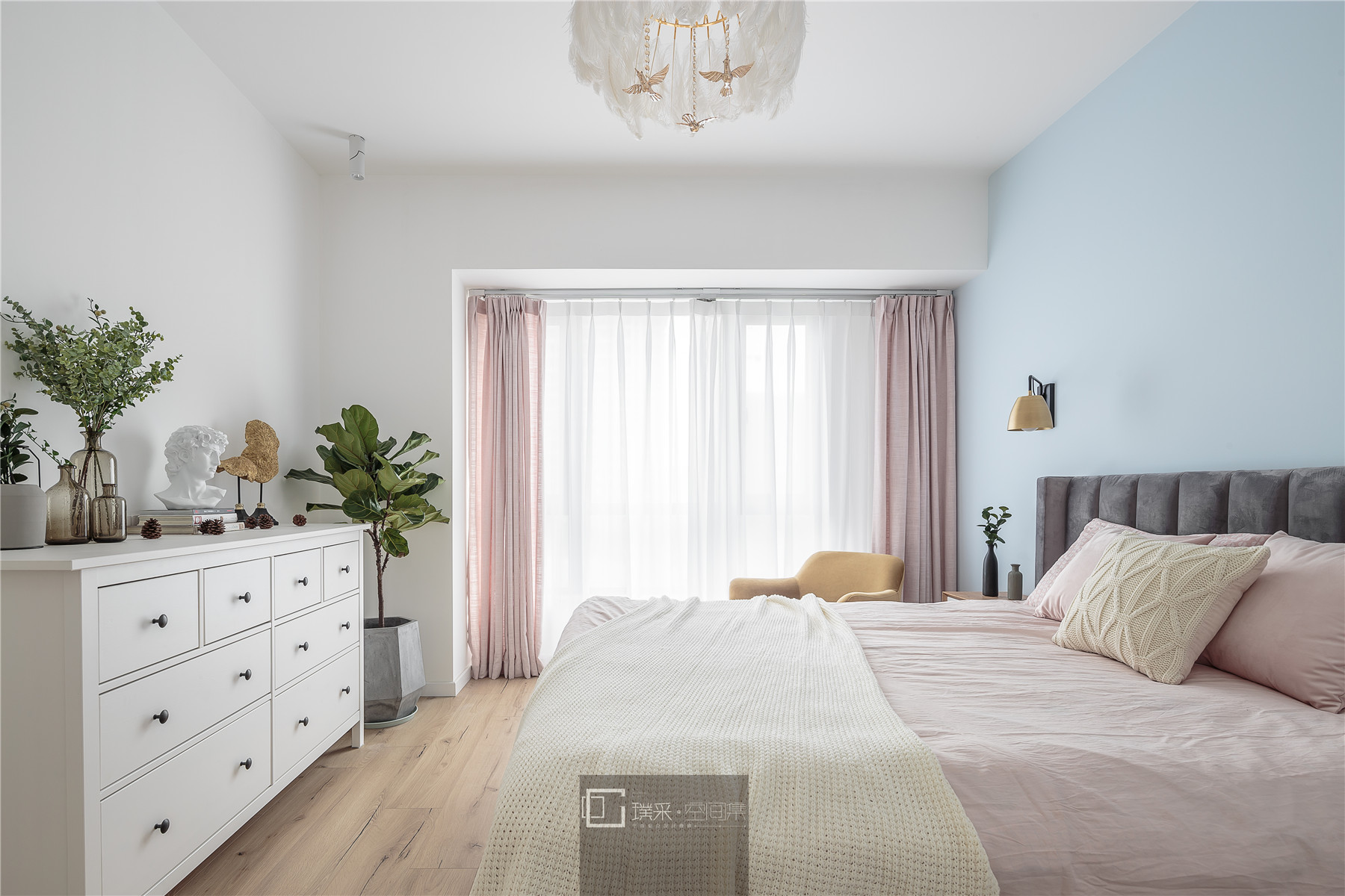 成都高新区 160 平北欧风平层住宅设计-17