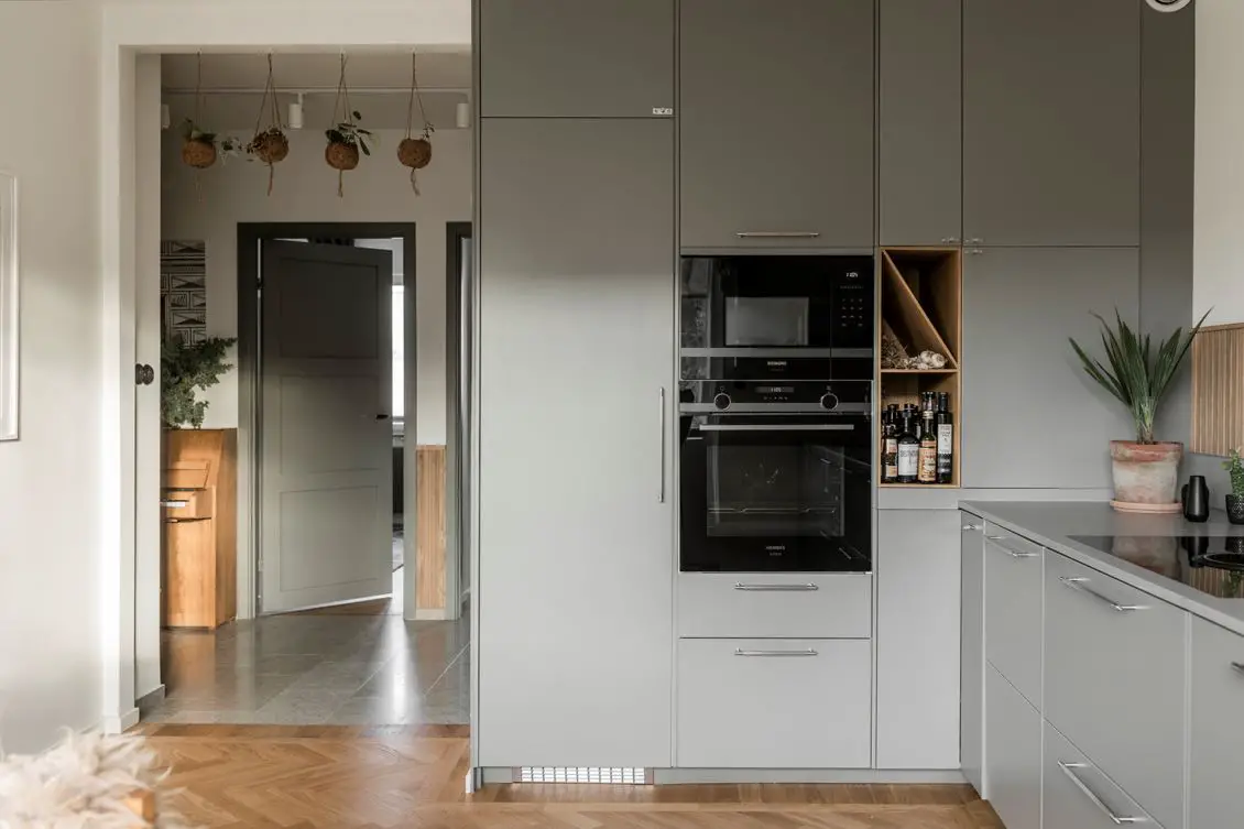 现代绿意 | 瑞典斯德哥尔摩舒适公寓设计-9