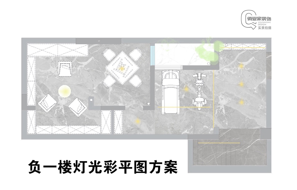 观塘香颂底跃户型装修案例丨中国重庆丨重庆俏业家装饰-18