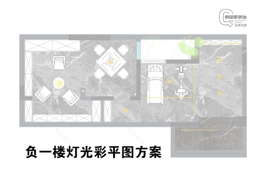 观塘香颂底跃户型装修案例丨中国重庆丨重庆俏业家装饰-18