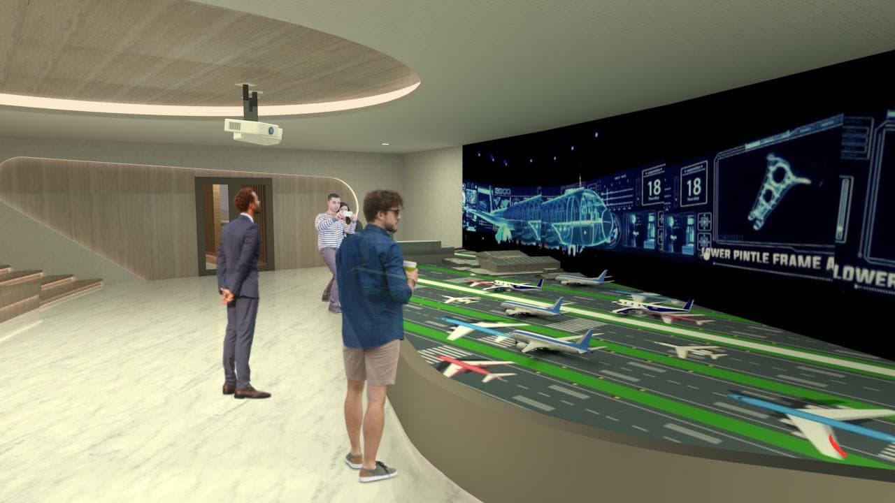 Temasek Aviation Academy 学生互动开放空间设计-9